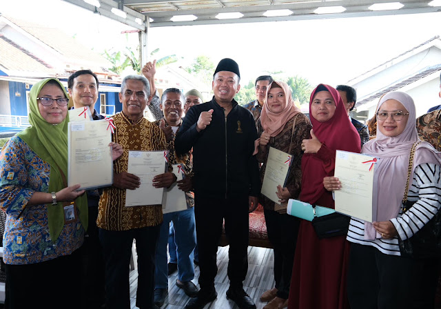 Menteri ATR/BPN Nusron Wahid dorong kolaborasi dengan pemerintah daerah untuk percepat PTSL dan bebaskan BPHTB bagi masyarakat kecil.