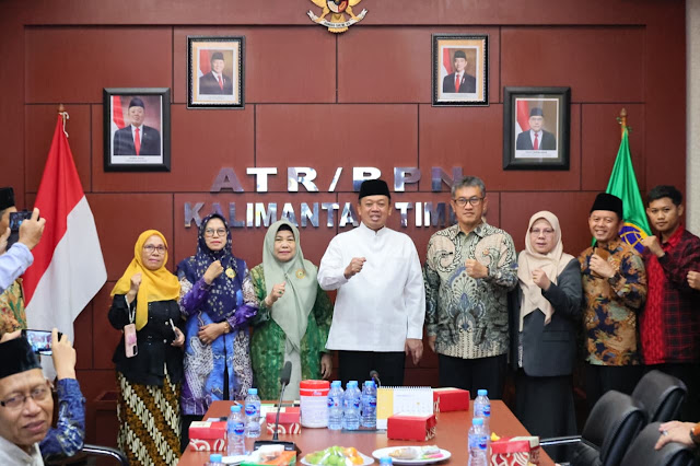 Dari Hati ke Hati, Menteri Nusron Bahas Sertipikasi Tanah Wakaf dan Rumah Ibadah di Kaltim