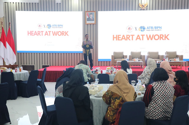 Sekjen ATR/BPN Ajak ASN Jaga Kesehatan Jantung dan Terapkan Pola Hidup Sehat
