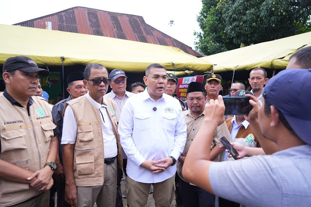 Wamen Ossy Pastikan Penggantian Sertipikat Tanah Terdampak Bencana Berjalan Cepat