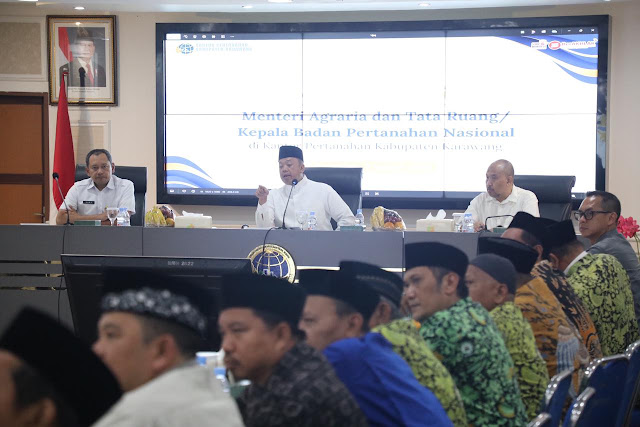 Menteri ATR/BPN Dorong Peran Tokoh Agama Percepat Sertipikasi Tanah Wakaf
