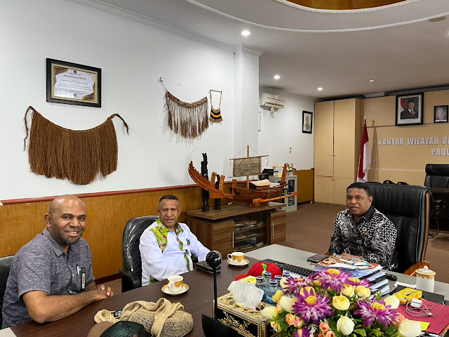Bupati Pegunungan Bintang Bahas Sertipikasi Aset dan Rencana Kantor Perwakilan BPN