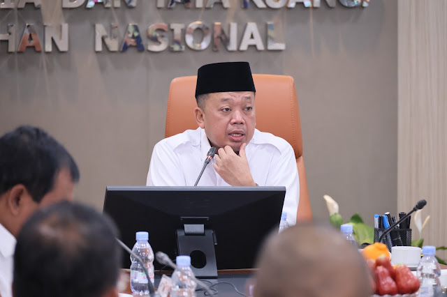Menteri ATR/BPN Tekankan Peran Pemda Kalsel dalam Penetapan LP2B