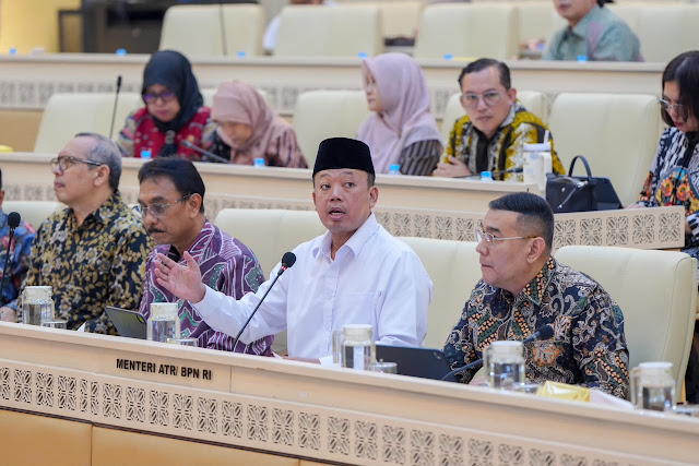 Nusron Wahid Minta Target PTSL 2027 Ditambah