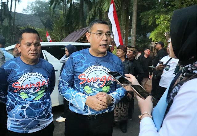 Wamen ATR BPN Ossy Dermawan Ajak Masyarakat Memuliakan Sungai Ciliwung