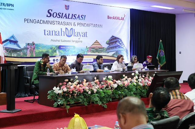 ATR/BPN Perkuat Perlindungan Tanah Ulayat di Buton Lewat Pengadministrasian dan Pendaftaran