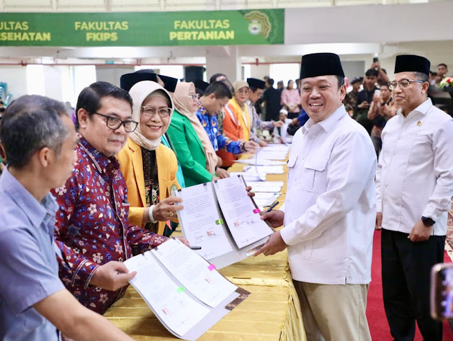Menteri Nusron Gandeng 28 Perguruan Tinggi di Sulsel Percepat Sertipikasi Tanah Wakaf Lewat KKN Tematik