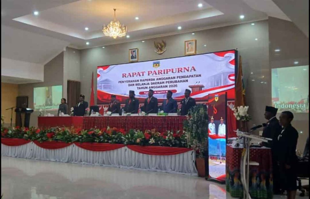KANTOR-PERTANAHAN-KABUPATEN-PUNCAK-JAYA-HADIRI-RAPAT-PARIPURNA-DPRK-KABUPATEN-PUNCAK-JAYAMulia,-