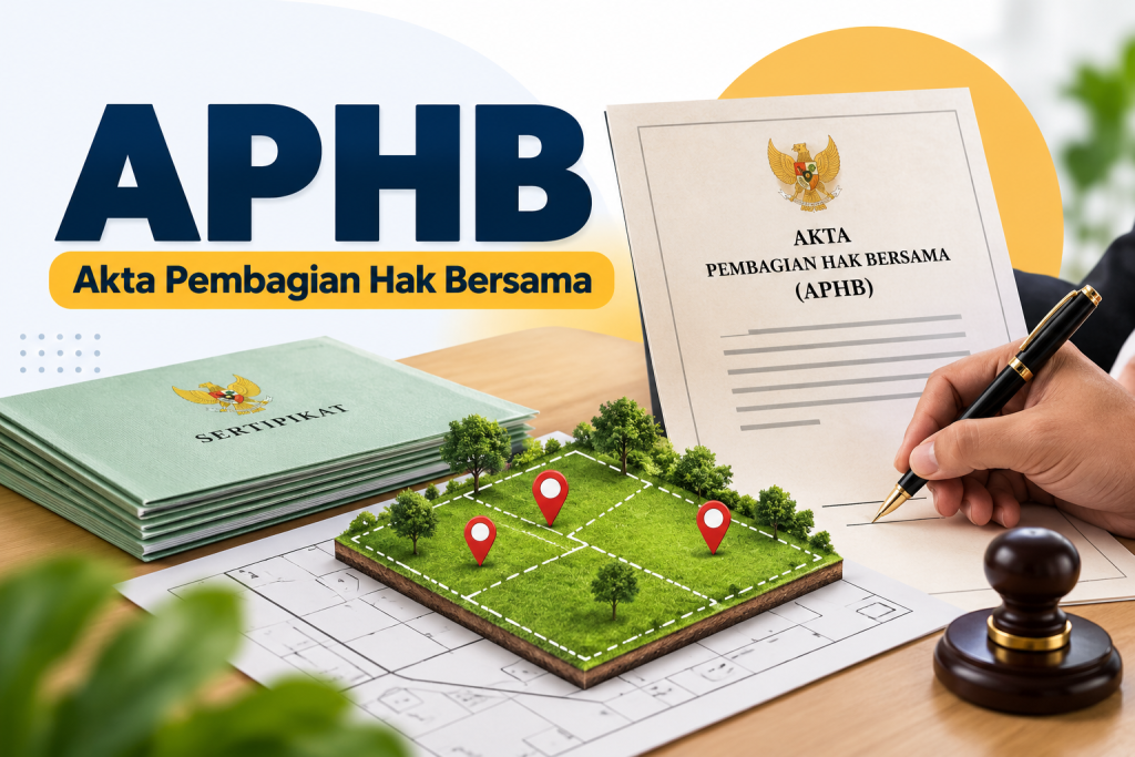 APHB atau Akta Pembagian Hak Bersama dalam proses pertanahan