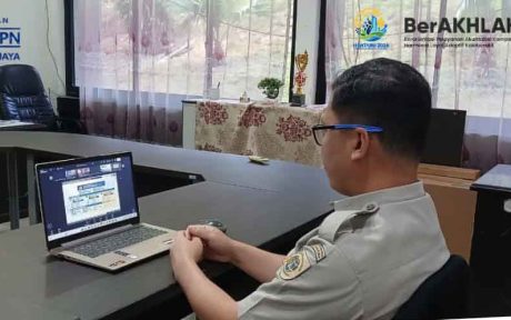 Kantor Pertanahan Kabupaten Puncak Jaya mengikuti penyusunan RKAKL Pagu Anggaran 2027