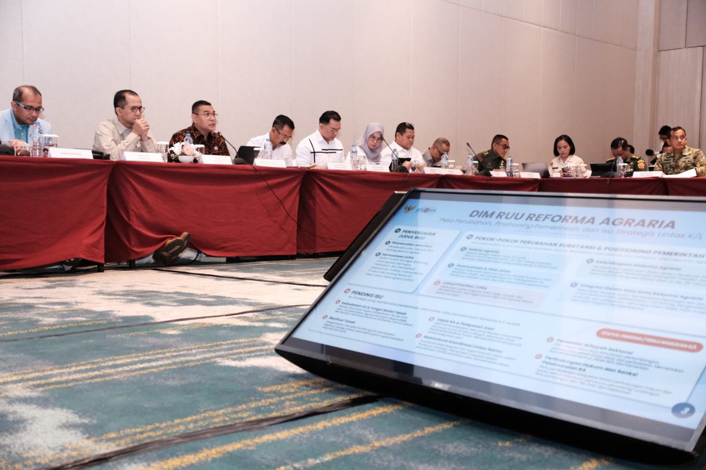 RUU Reforma Agraria Dibahas ATR BPN