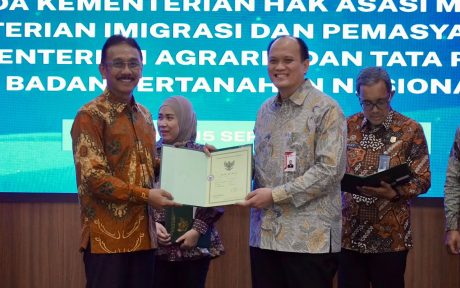 Kementerian ATR/BPN menerima barang rampasan negara dari KPK senilai Rp763,1 juta