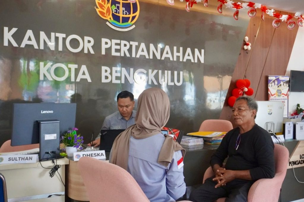 Pengukuran Terjadwal ATR BPN di Kota Bengkulu